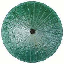 Thaise bamboe parasol, kleur donker groen