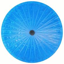Thaise bamboe parasol, kleur pacific blauw